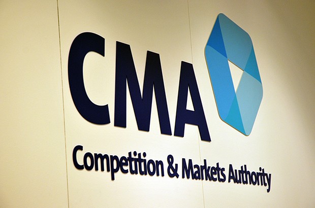 CMA logo on wall