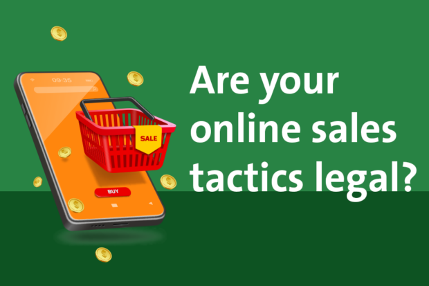 Are your online sales tactics legal?