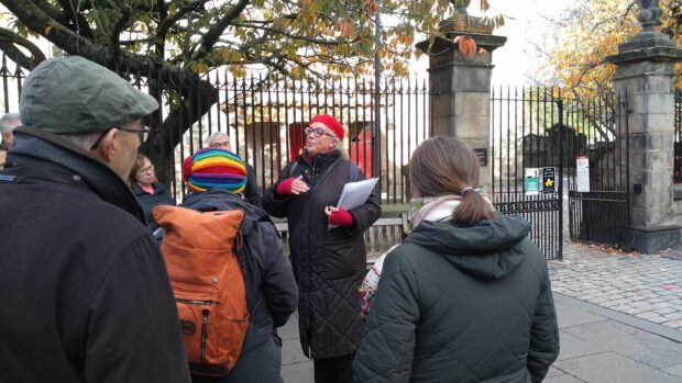 Walking tour for Black History Month