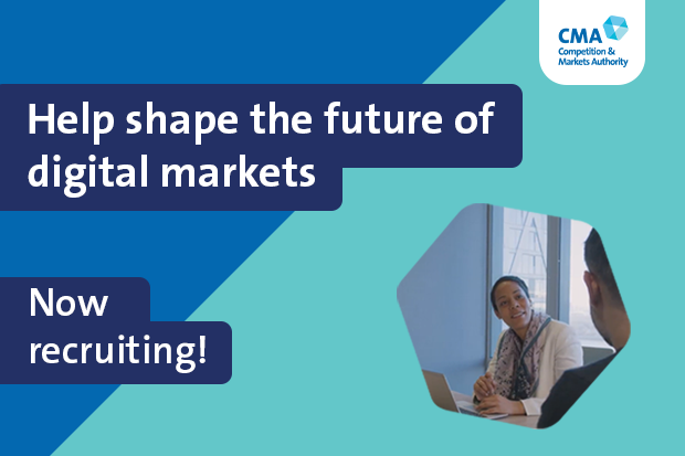 Help shape the future of digital markets. Now recruiting!